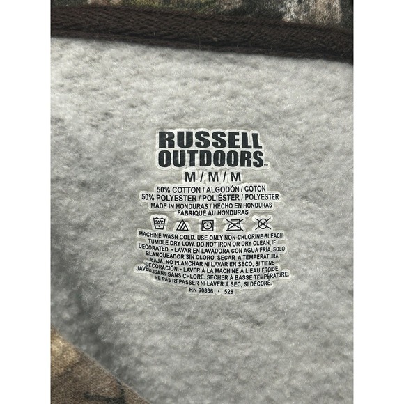 Russell Outdoors 717 Armory Camp Hoodie Size Medium - Picture 3 of 3